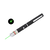 Laser pointer verde, tip stilou metalic, 3V - 2- Roveli