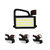 Lanterna de mana, 152LED, 100W, zoom, incarcare solara, USB, P70 - 2- Roveli