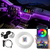 Banda auto LED RGB, 6m cu 5 unitati, 12V, telecomanda - 2- Roveli