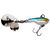 Berkley Pulse Spintail 7.5cm/28gr, Varianta (50): Pulse Spintail 7.5cm/28gr Blue Silver - - Roveli
