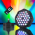 Proiector disco 36LED RGB, 15W, E27, 18cm, cu telecomanda - 4- Roveli