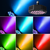 Proiector disco 36LED RGB, 15W, E27, 18cm, cu telecomanda - 6- Roveli