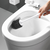Perie din silicon pentru toaleta cu suport de perete, 38.5cm - 3- Roveli