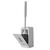 Perie din silicon pentru toaleta cu suport de perete, 38.5cm - - Roveli