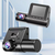 Camera auto tripla DVR, 1080P, ecran 2.4'', inregistrare automata - 6- Roveli