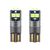 Set 2 x Becuri auto T10 W5W 6SMD, 10W, 6000K, 1920lm, 12/24V - 2- Roveli