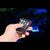 Set 4 benzi LED RGB, telecomanda, 32cm - 10- Roveli