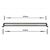Proiector auto LED cu suport, 80 SMD, 240W, 104cm - 3- Roveli