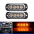 Set 2 x Lampa auto de avertizare, 4 LED, 12W - 6- Roveli