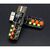 Set 2 x becuri auto colorate pozitie T10, telecomanda, 12V, 6LED - 5- Roveli