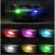 Set 2 x becuri auto colorate pozitie T10, telecomanda, 12V, 6LED - 7- Roveli