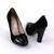 Pantofi de dama, cu varful si tocul lacuite SH332-BLACK, Culoare (12): Negru, Marime (12): 35* - 4- Roveli