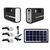 Sistem iluminare LED cu panou solar GDLITE 1, 3 becuri - 2- Roveli