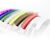 Extensii de gene colorate curbura C Nagaraku Natural Mink, extensii gene premium, 16 linii, Culoare (26): multicolor, Grosime (26): 0.10, Lungime (26): 8 mm - 5- Roveli