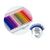 Extensii de gene colorate curbura D Nagaraku Natural Mink, extensii gene premium, 16 linii, Culoare (26): multicolor, Grosime (26): 0.10, Lungime (26): 9 mm - 3- Roveli