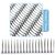 Extensii de gene forma A curbura D Nagaraku, extensii gene premium, 12 linii, Culoare (26): negru, Grosime (26): 0.07, Lungime (26): 12 mm - 3- Roveli