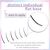 Extensii de gene individuale curbura D Nagaraku MIX, extensii gene premium, 12 linii - 4- Roveli