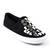 Espadrile de copii accesorizate,  comode si usoare D001-2-BLACK/SILVER, Culoare (12): Argintiu, Alb, Negru, Marime (12): 32 - - Roveli