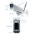 Camera de supraveghere Wifi, panou solar, exterior - 7- Roveli