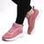 Sneakers de dama cu talpa din spuma , usori si comozi 605-PINK, Culoare (12): Roz, Marime (12): 37** - - Roveli