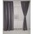 Draperie Satin pentru Living sau Dormitor, Model BLACKOUT, culoare GRI - 2- Roveli Draperie Satin pentru Living sau Dormitor, Model BLACKOUT, culoare GRI - 2- Roveli