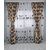 SET Perdea si Draperie la comanda Model FLORAL, CREM/MARO - - Roveli