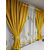 SET Perdea si Draperie la comanda Model FLOAREA SOARELUI, GALBEN - 3- Roveli