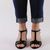 ​Sandale dama, negre, toc mediu, comode 3299-BLACK, Culoare (12): Negru, Marime (12): 40 - 2- Roveli