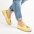 ​Espadrile de dama, galbene, cu talpa joasa, comoda HD-163-YELLOW, Culoare (12): Galben, Marime (12): 38 - 3- Roveli