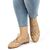 Pantofi de dama, casual, decorati cu pietre si perle 1602-BEIGE, Marime (12): 40* - 2- Roveli