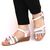 Sandale de dama comode cu platforma​ AD-63-SILVER-WHITE, Marime (12): 37 - 2- Roveli