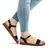 Sandale casual de dama usoare si comode PU-203-BLACK, Marime (12): 36 - 5- Roveli