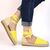 Sandale de dama cu platforme joase, usoare si comode 6000312-YELLOW, Marime (12): 37 - 5- Roveli