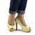 Pantofi eleganti cu platforma de dama ,decupati in varf cu dantela si insertii aurii A20-6-GOLD, Marime (12): 37 - 4- Roveli