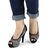 ​Pantofi de dama eleganti cu platforma si toc inalt, cu paiete si insertii stralucitoare A1281-BLACK, Marime (12): 37 - 2- Roveli