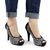 ​Pantofi de dama eleganti cu platforma si toc inalt, cu paiete si insertii stralucitoare A1281-BLACK, Marime (12): 37 - 3- Roveli
