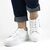 ​Pantofi sport casual de dama accesorizati cu catarama detasabila LA813-WHITE, Marime (12): 40 - 2- Roveli
