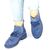 ​Botine de dama cu elastice laterale si element decorativ FBW044-NAVY, Culoare (12): Bleu, Marime (12): 37 - 2- Roveli