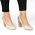 Pantofi dama eleganti cu toc gros, aurii 5388-3-GOLD, Culoare (12): Auriu, Marime (12): 35* - 3- Roveli