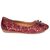Balerini dama cu broderie aplicata WH-1F052-11-RED, Culoare (12): Rosu, Marime (12): 40 - 4- Roveli