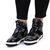 Ghete dama lacuite cu talpa cusuta, joasa, pentru tinute casual-sport JD-D73-BLACK, Culoare (12): Negru, Multicolor, Marime (12): 37 - 3- Roveli
