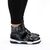 Ghete dama lacuite cu talpa cusuta, joasa, pentru tinute casual-sport JD-D73-BLACK, Culoare (12): Negru, Multicolor, Marime (12): 38 - 2- Roveli
