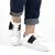 Pantofi sport casual de dama accesorizati cu catarama detasabila LA813-BLACK, Marime (12): 40 - 4- Roveli