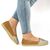 Espadrile de dama comode cu paiete ZJ-20-KAKI, Culoare (12): Kaki, Marime (12): 40* - 5- Roveli