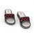 Papuci de dama decorati cu pietre 896-DIAMOND-BLACK, Culoare (12): Rosu, Marime (12): 37 - 2- Roveli