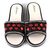 Papuci de dama decorati cu pietre 896-DIAMOND-BLACK, Culoare (12): Rosu, Marime (12): 37 - 4- Roveli