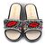Papuci de dama decorati cu pietre 895-LIPS-BLACK​, Culoare (12): Rosu, Marime (12): 40 - 2- Roveli