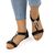 Sandale de dama cu aplicatii aurii 1129-4-BLACK, Culoare (12): Auriu, Marime (12): 37 - 3- Roveli