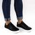 Pantofi sport de dama, cu talpa groasa si insertii de lac 6118-BLACK​, Culoare (12): Alb, Negru, Marime (12): 39 - 2- Roveli