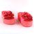 Papuci de dama, cu talpa groasa si funde decorative CK148P-CORAL, Culoare (12): Corai, Marime (12): 41* - 2- Roveli
